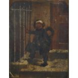 Two Miniature Portraits and an oil of a Chimney Sweeper Boy