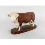 Beswick Connoisseur 'Hereford Bull'