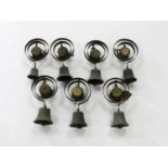 A selection of country house servant's bells (a lot)