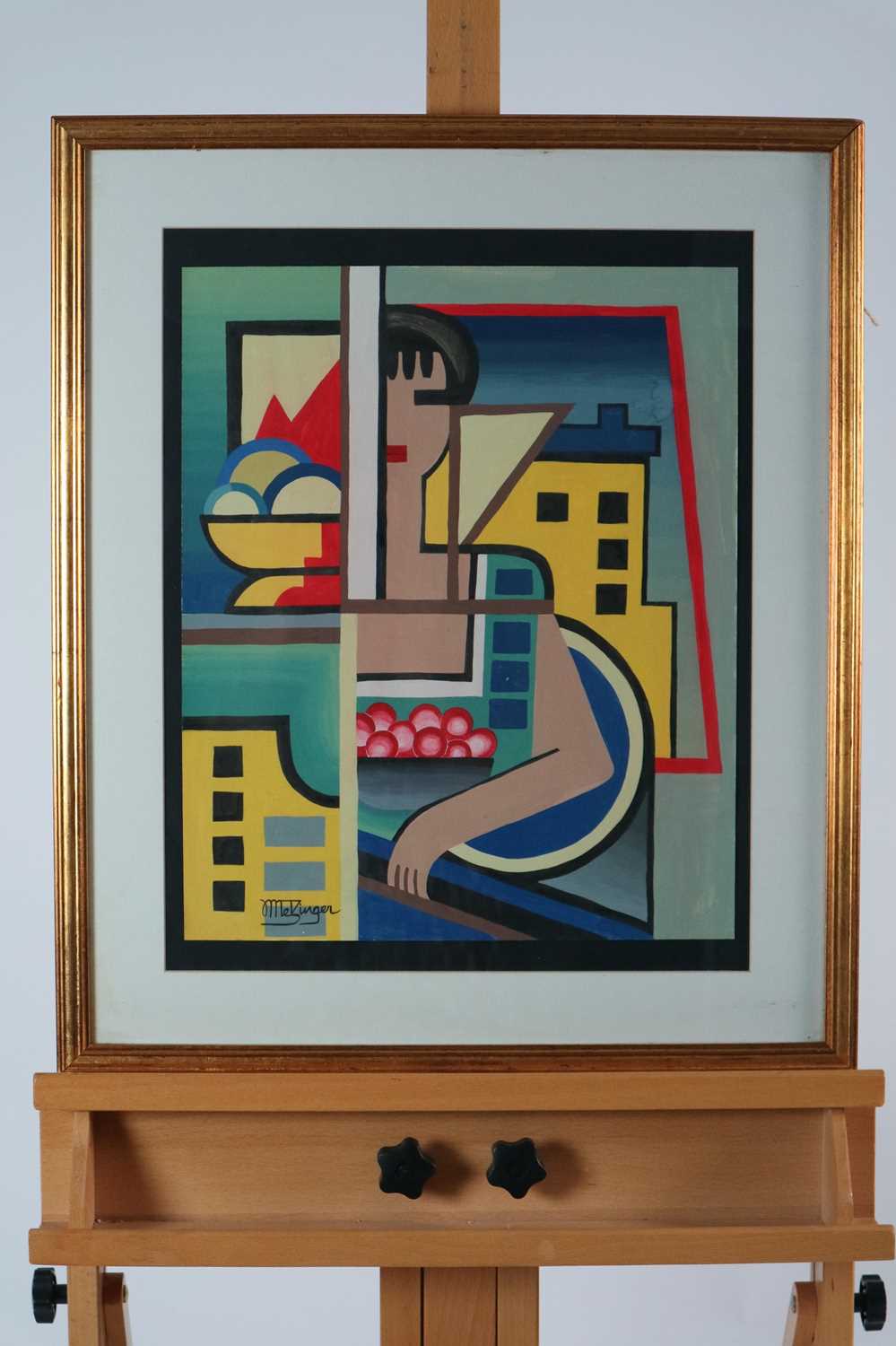 Manner of Jean Metzinger, Abstract Composition - Image 4 of 4