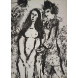 § After Marc Chagall (Russian-French 1887-1985), Le Clown Amoureux