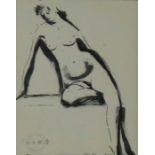 Franklin White (Australian 1892-1975), Nude Study