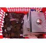 A QUANTITY OF COINAGE, various origin. (qty)