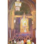 A COLLECTION OF TWENTY BURMESE UNFRAMED PASTEL DRAWINGS, 20th century. (2)