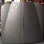 A ROLLS ROYCE BONNET, silver. 125 cm x 140 cm.