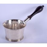 A LOVELY QUEEN ANNE SILVER BRANDY WARMER. London 1711. 4.5 oz. 19 cm wide.