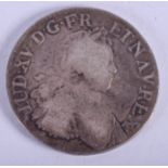 AN EARLY 18TH CENTURY SILVER COIN C1725.