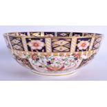 A LARGE ROYAL CROWN DERBY IMARI BOWL. 24 cm x 9 cm.