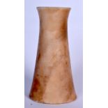 A BACTRIAN ALABASTER COLUMN, probably an idol. 15 cm high.