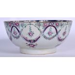 AN 18TH CENTURY CHINESE EXPORT FAMILLE ROSE BOWL Qianlong. 19 cm x 9 cm.