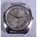 AN UNUSUAL VINTAGE OMEGA ELECTRONIC 300HZ WATCH. 3.5 cm wide.