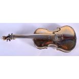 A LOVELY EARLY 20TH CENTURY CONTINENTAL SILVER CELLO within original fitted case. 11.5 cm long.