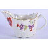 18th c. Lowestoft low Chelsea ewer painted by the Tulip Painter NB. For a very similar example see