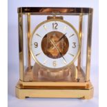 A JAEGER LE COULTRE BRASS ATMOS CLOCK No 546058. 24 cm x 17 cm.