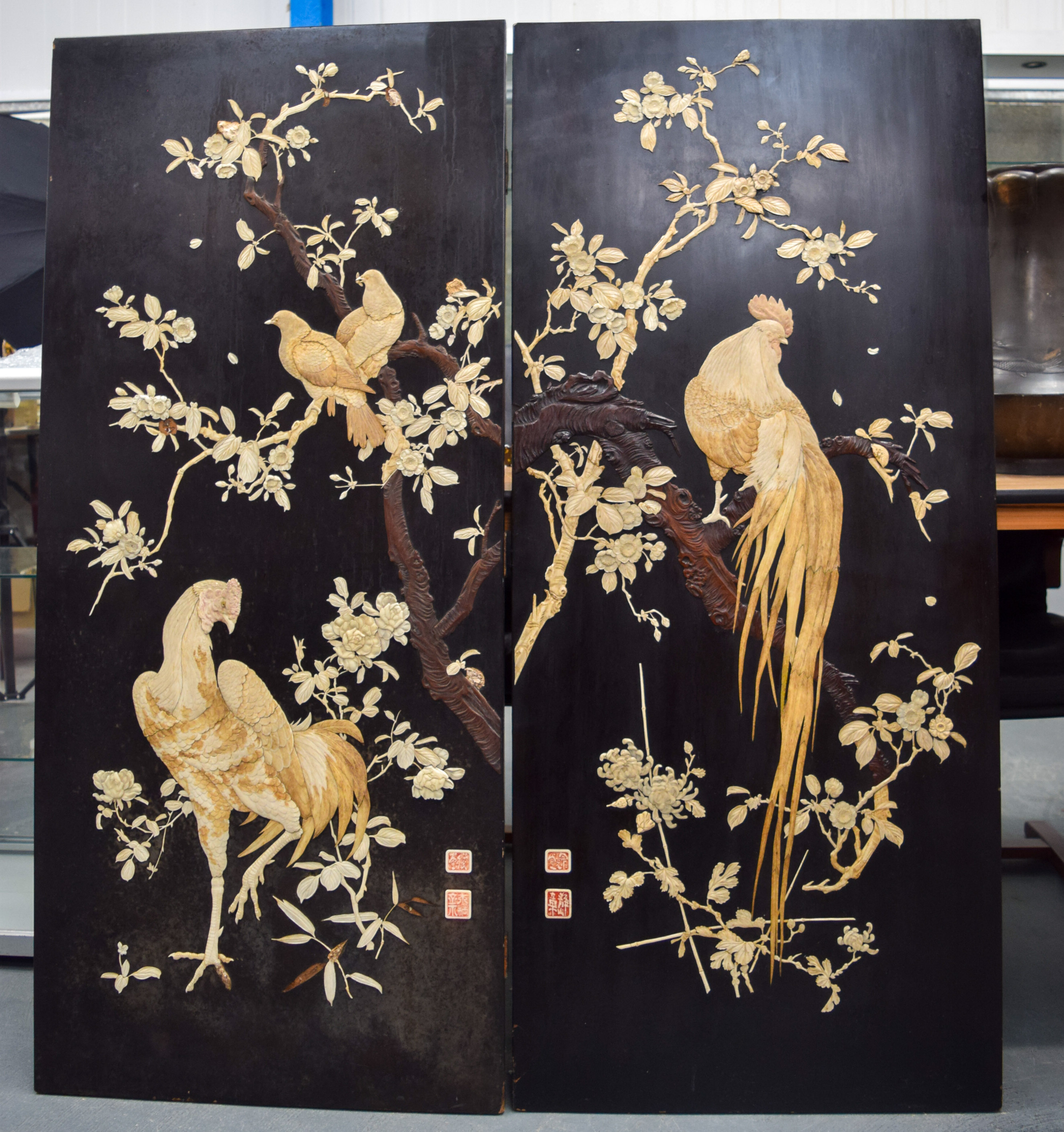 A 19TH CENTURY JAPANESE MEIJI PERIOD INK SILK SCROLL by Hoisu Sakai. Image 26 cm x 18 cm.