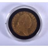 A BOXED 1791 22CT GOLD SPADE TYPE GUINEA COIN.