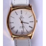 AN OMEGA DEVILLE WRISTWATCH. 3 cm wide.