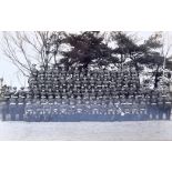 A MILITARY PHOTOGRAPH OF LOCAL INTEREST, “Regimental Reunion, The Sherwood Foresters, Bordon, March