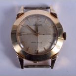 A 1950S 14CT GOLD GRUEN PRECISION WATCH. 26.6 grams overall. 3 cm wide.