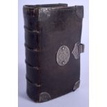 The Holy Bible, Old Testament & The newly translated, John Field London, 1658, silver mounted.