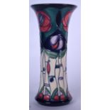 A MOORCROFT VASE Mackintosh pattern. 26 cm high.