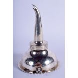 A VICTORIAN SILVER WINE FUNNEL. London 1851. 3.3 oz. 14 cm high.