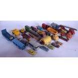 A COLLECTION OF VINTAGE DINKY VEHICLES, together with a group of Lesney vehicles. (qty)