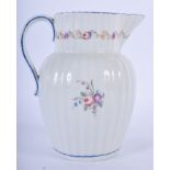 STAFFORDSHIRE NEW HALL TYPE WATER JUG. 18cm high and 17cm wide