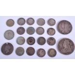 ASSORTED SILVER COINAGE. (qty)