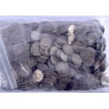 A BAG OF COINAGE. (qty)