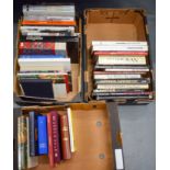 THREE BOXES OF ART REFERENCE GUIDES together with Persian carpet books etc. (qty)