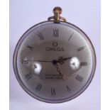 A LARGE CONTINENTAL BALL CLOCK. 9.5 cm wide.