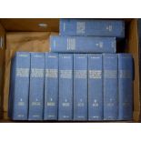 TEN VOLUMES FRENCH DICTIONARY OF PAINTERS, SCULPTURES & DESIGNERS by E Benezit. (10)