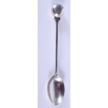 A RARE TIFFANY & CO SILVER SPOON. 12 cm long.