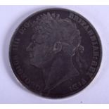 A GEORGE IV SILVER COIN.