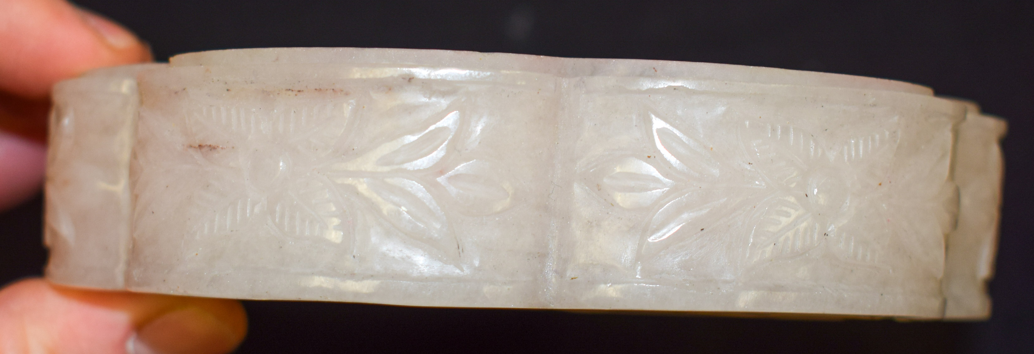 AN MUGHAL JADE BOX, lobed in form with flower finial. 19 cm x 14 cm. - Image 10 of 11