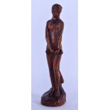 A CONTINENTAL MAIDEN. 21 cm high.