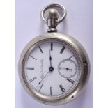 AN ANTIQUE ELGIN POCKET WATCH. 5.5 cm wide.