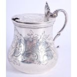 A VICTORIAN SILVER MUSTARD POT. London 1852. 3.2 oz. 9 cm high.