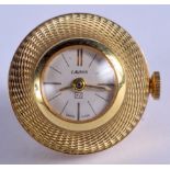 A VINTAGE BALL CLOCK. 2 cm wide.