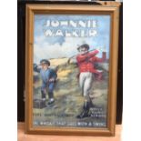 A VINTAGE JOHNNIE WALKER ADVERTISING POSTER. 59 cm x 39.5 cm.