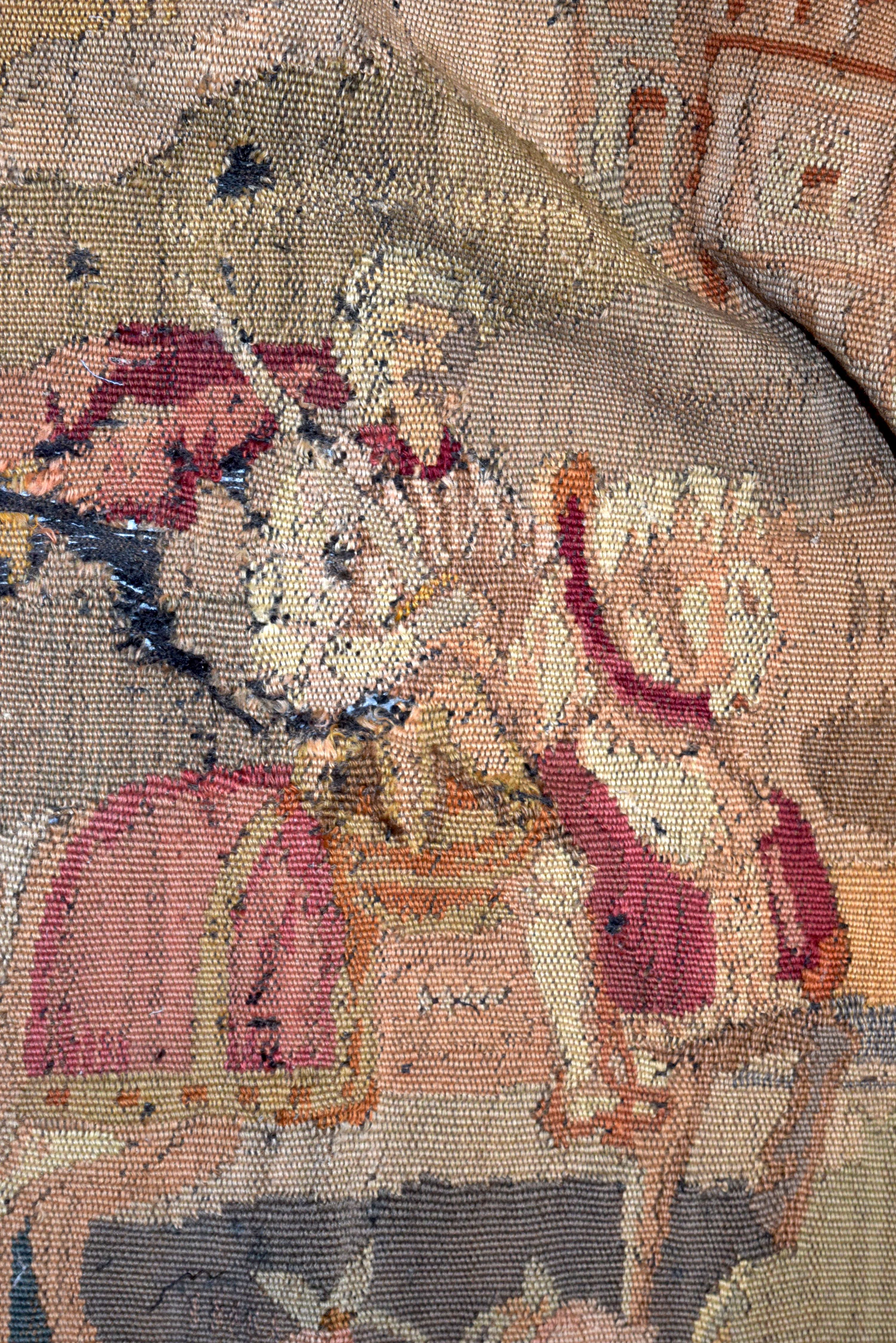 AN OLD EMBROIDERY. - Image 2 of 3