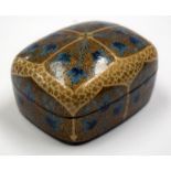 A PERSIAN LACQUER BOX. 11 cm wide.