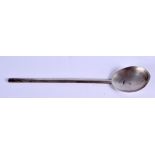 AN ASIANN SILVER SPOON. 1.5 oz. 21 cm long.