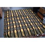 A VINTAGE WELSH BLANKET. 210 cm x 150 cm.