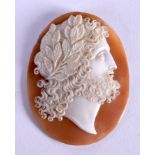 A VERY FINE 18TH/19TH CENTURY CARVED CAMEO ARCHAEOLOGICAL REVIVAL PLAQUE in the manner of Giuseppe G