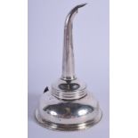 A GEORGE III SILVER WINE FUNNEL. 64 grams. 12 cm high.