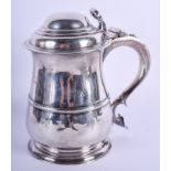 A GEORGE III SILVER STEIN. London 1783. 30.2 oz. 19 cm high.