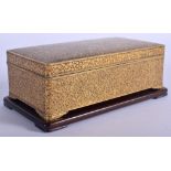 A FINE 19TH CENTURY JAPANESE MEIJI PERIOD RECTANGULAR CASKET Attributed to Komai Otojiro (1842-1927)