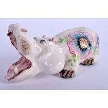 A BASIL MATTHEWS FIGURE OF A HIPPO. 9 cm wide.